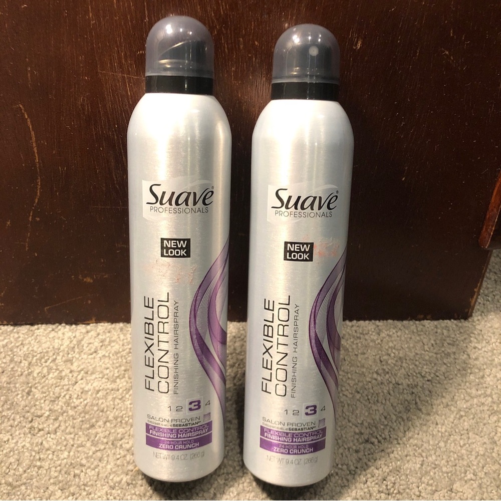 X2 Suave Professionals #3 Flexible Control Finishing Hairspray 9.4oz